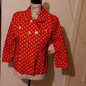 NWT JUICY Double Breasted Jacket